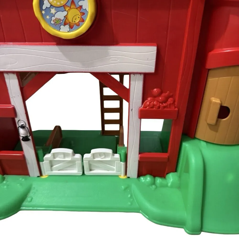 Fisher Price 2013 Little People Farm Barn Silo Sounds Playset Sounds Works